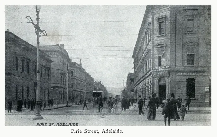 Framed Print : Adelaide, Australia - Pirie Street Framed Print : Adelaide, Australia - Pirie Street