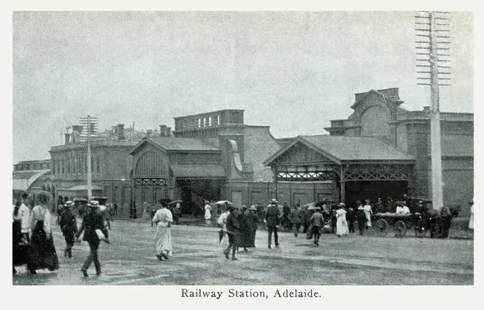 Framed Print : Adelaide, Australia - The Railway Station Framed Print : Adelaide, Australia - The Railway Station