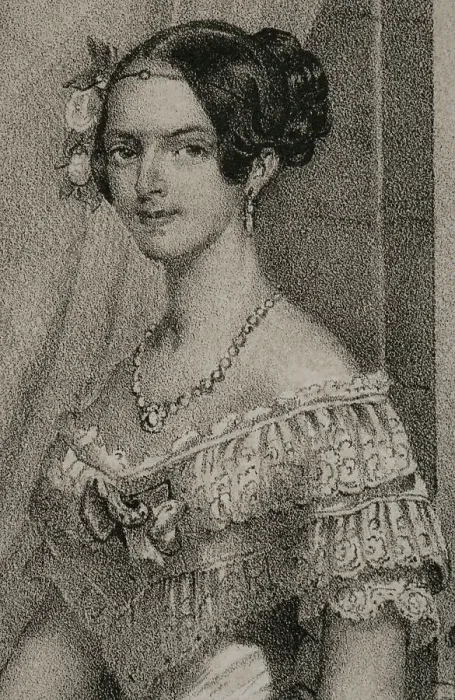Framed Print : Adelaide of Austria (1822-1855). Queen consort Framed Print : Adelaide of Austria (1822-1855). Queen consort