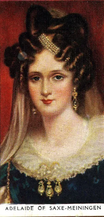 Framed Print : Adelaide of Saxe-Meiningen (Wife of William Iv) Framed Print : Adelaide of Saxe-Meiningen (Wife of William Iv)