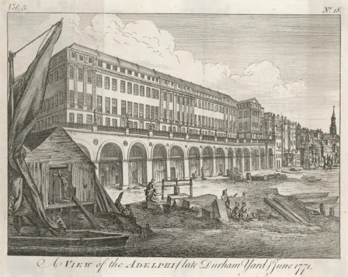 Framed Print : The Adelphi in 1771 Framed Print : The Adelphi in 1771