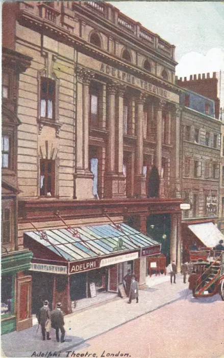 Framed Print : The Adelphi Theatre, Strand, London