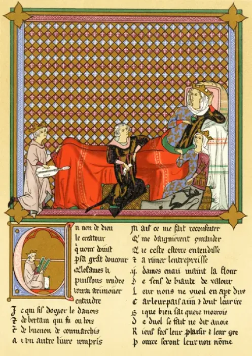 Framed Print : Adenez Le Roi Framed Print : Adenez Le Roi