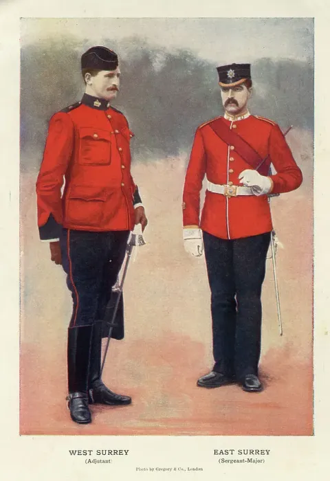 Framed Print : Adjutant, West Surrey Regiment, Sergeant Framed Print : Adjutant, West Surrey Regiment, Sergeant
