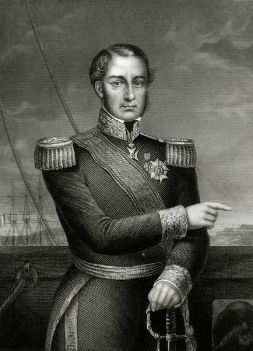 Framed Print : Adm. Ferdinand Hamelin Framed Print : Adm. Ferdinand Hamelin