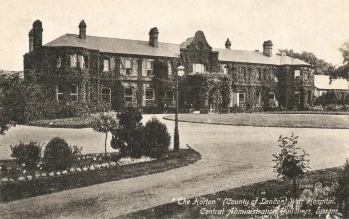 Framed Print : Administration Building, Horton War Hospital, Epsom Framed Print : Administration Building, Horton War Hospital, Epsom