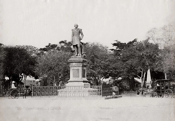 Admiral Rigault de Genouilly statue, Saigon