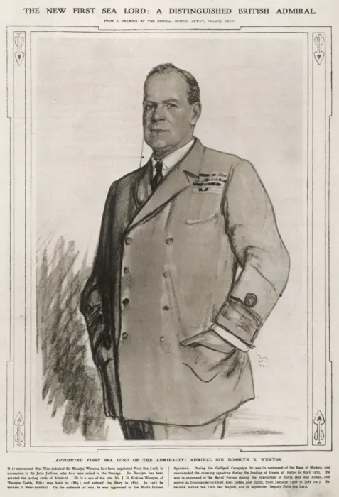 Framed Print : Admiral Rossyln E. Wemyss Framed Print : Admiral Rossyln E. Wemyss