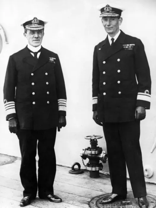 Framed Print : Admiral Sturdee and Rear Admiral Keyes Framed Print : Admiral Sturdee and Rear Admiral Keyes