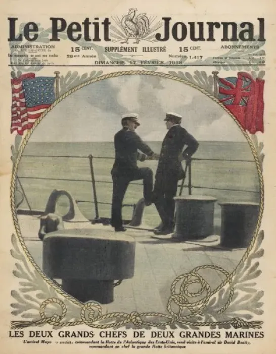 Framed Print : Admirals Mayo & Beatty Framed Print : Admirals Mayo & Beatty