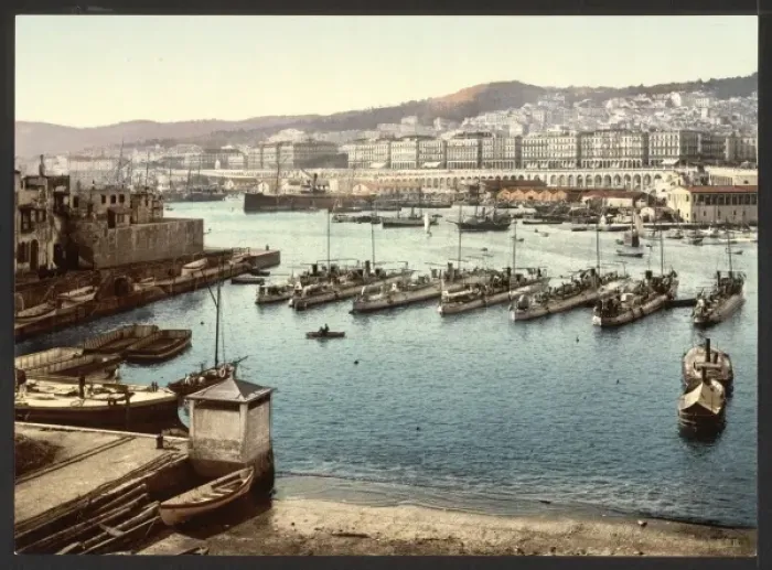 Framed Print : From the admiralty, Algiers, Algeria Framed Print : From the admiralty, Algiers, Algeria