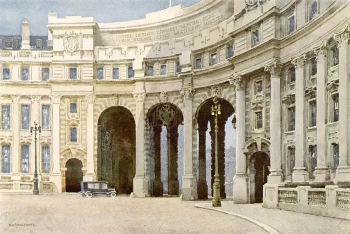 Framed Print : Admiralty Arch C1912 Framed Print : Admiralty Arch C1912