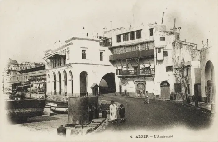 Framed Print : The Admiralty Buildings - Algiers, Algeria Framed Print : The Admiralty Buildings - Algiers, Algeria