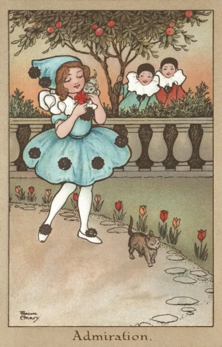 Framed Print : Admiration by Florence Hardy Framed Print : Admiration by Florence Hardy