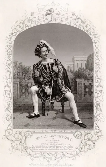Framed Print : MUCH ADO: BENEDICK / C19TH Framed Print : MUCH ADO: BENEDICK / C19TH