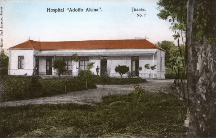 Framed Print : Adolfo Alsina Hospital - Juarez, Argentina Framed Print : Adolfo Alsina Hospital - Juarez, Argentina