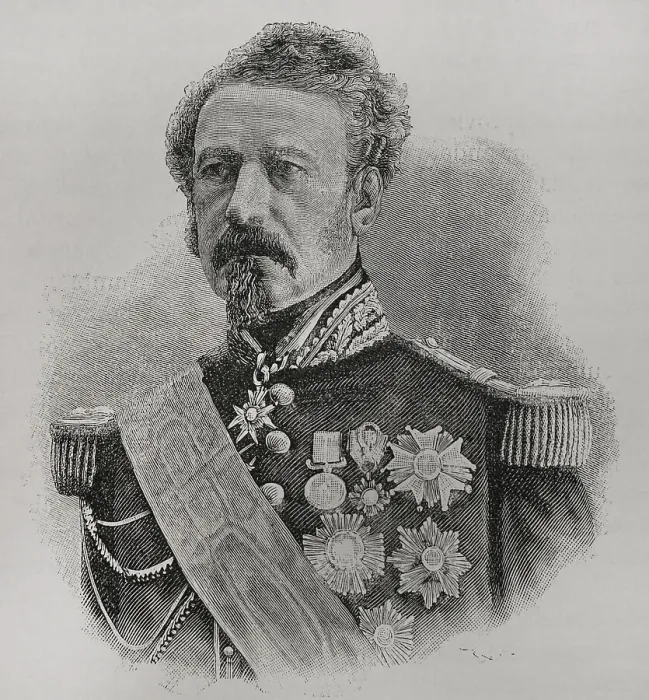 Framed Print : Adolphe Niel (1802-1869). French general and statesman Framed Print : Adolphe Niel (1802-1869). French general and statesman