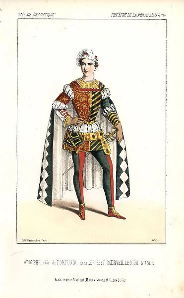 Adolphe Paert as Fortunio in Les Sept Merveilles