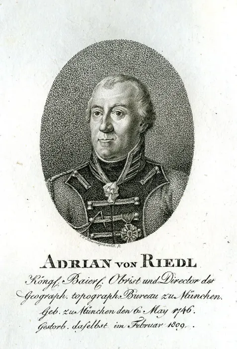 Framed Print : Adrian Von Riedl - Geographer and Topographer Framed Print : Adrian Von Riedl - Geographer and Topographer