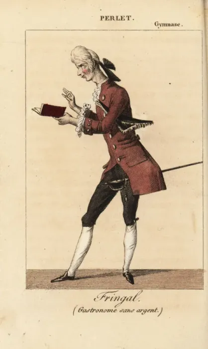 Framed Print : Adrien Perlet as Fringale in le Gastronome Framed Print : Adrien Perlet as Fringale in le Gastronome