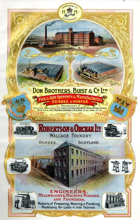 Framed Print : Adverts, Don Brothers, Buist & Co, Robertson & Orchar Framed Print : Adverts, Don Brothers, Buist & Co, Robertson & Orchar