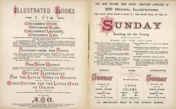 Framed Print : Advertisements, illustrated books for children Framed Print : Advertisements, illustrated books for children