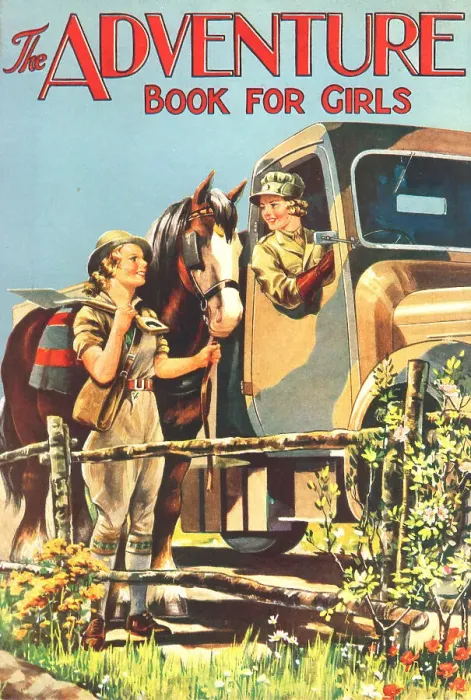 Framed Print : The Adventure Book For Girls Framed Print : The Adventure Book For Girls