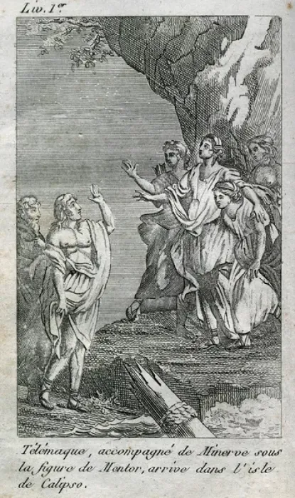 Framed Print : The Adventures of Telemachus by Francois Fenelon (1651-1715) Framed Print : The Adventures of Telemachus by Francois Fenelon (1651-1715)