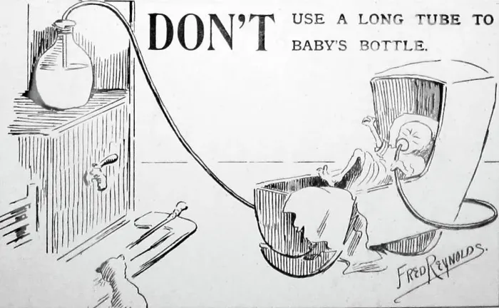Framed Print : Advice for parents, early 1900s Framed Print : Advice for parents, early 1900s
