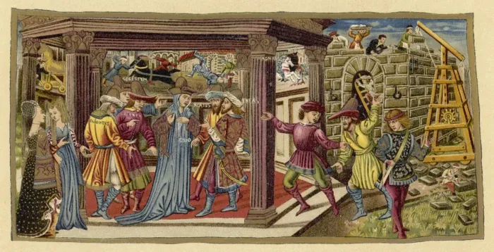 Framed Print : Aeneas Meets Dido Framed Print : Aeneas Meets Dido