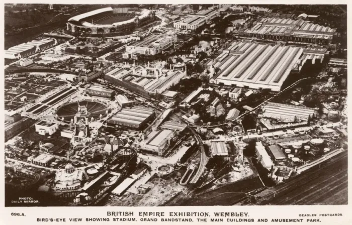 Framed Print : Aerial view, British Empire Exhibition, Wembley Framed Print : Aerial view, British Empire Exhibition, Wembley