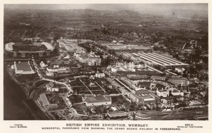 Framed Print : Aerial view, British Empire Exhibition, Wembley Framed Print : Aerial view, British Empire Exhibition, Wembley