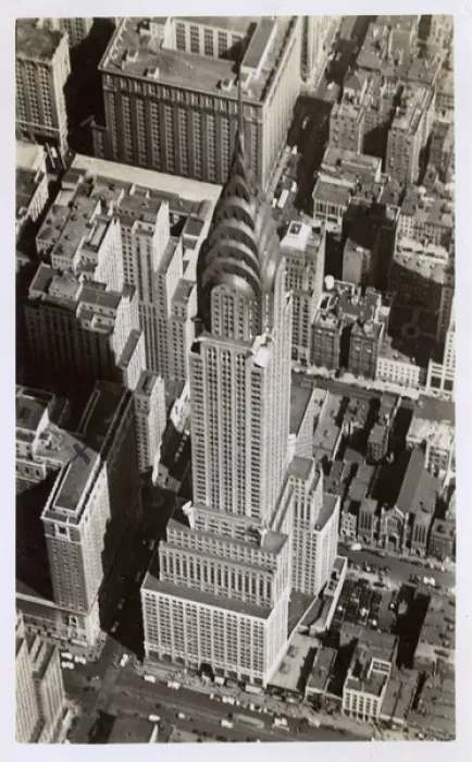 Framed Print : Aerial View of the Chrysler Building - New York City, USA Framed Print : Aerial View of the Chrysler Building - New York City, USA