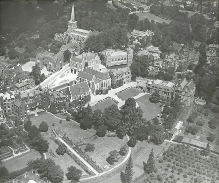Framed Print : Aerial view of Harrow School Framed Print : Aerial view of Harrow School