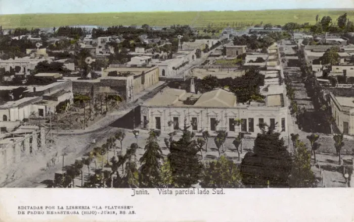 Framed Print : Aerial view of Junin, Argentina, South America Framed Print : Aerial view of Junin, Argentina, South America