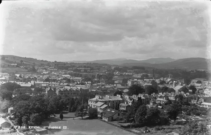 Framed Print : Aerial View of Kendal Framed Print : Aerial View of Kendal