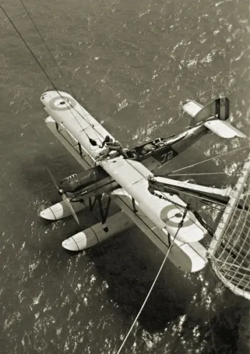 Framed Print : Aerial view of seaplane Framed Print : Aerial view of seaplane