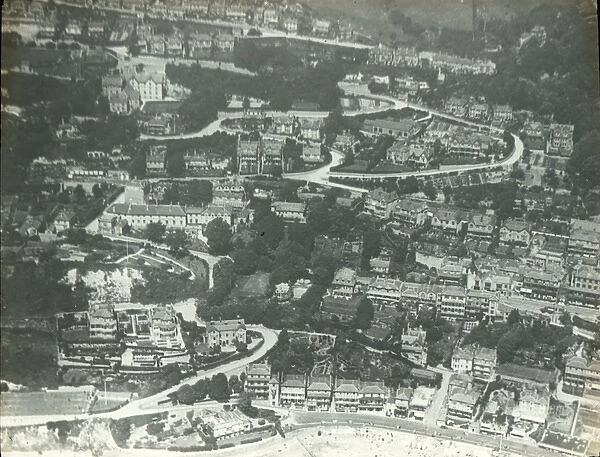 Aerial view of Ventnor, Isle of Wight