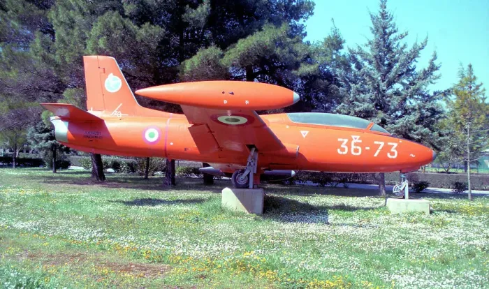 Framed Print : Aermacchi MB-326E MM54281 - 36-73 Framed Print : Aermacchi MB-326E MM54281 - 36-73