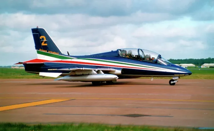 Framed Print : Aermacchi MB. 339PAN MM54480 - 2 Framed Print : Aermacchi MB. 339PAN MM54480 - 2