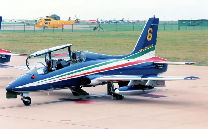 Framed Print : Aermacchi MB. 339PAN MM55054 - 6 Framed Print : Aermacchi MB. 339PAN MM55054 - 6