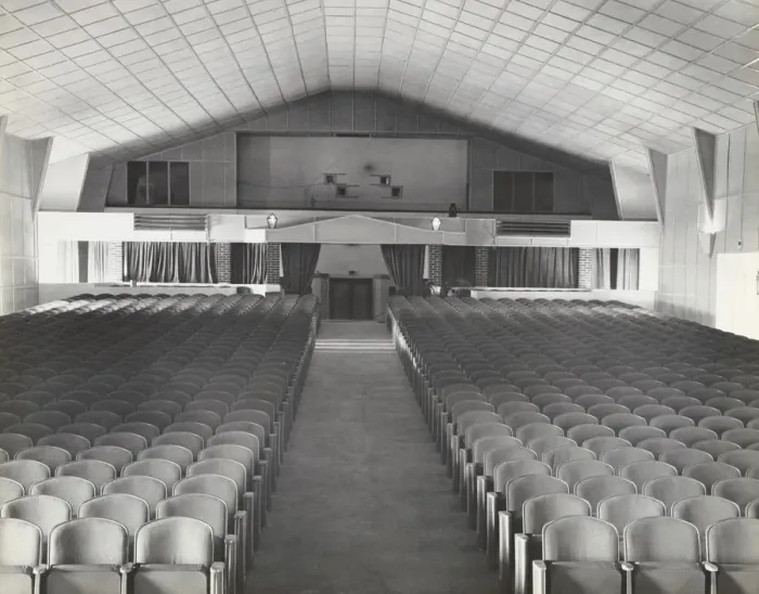 Framed Print : The Aero Theatre at the Headquarters of the USAFe 85th? Framed Print : The Aero Theatre at the Headquarters of the USAFe 85th?