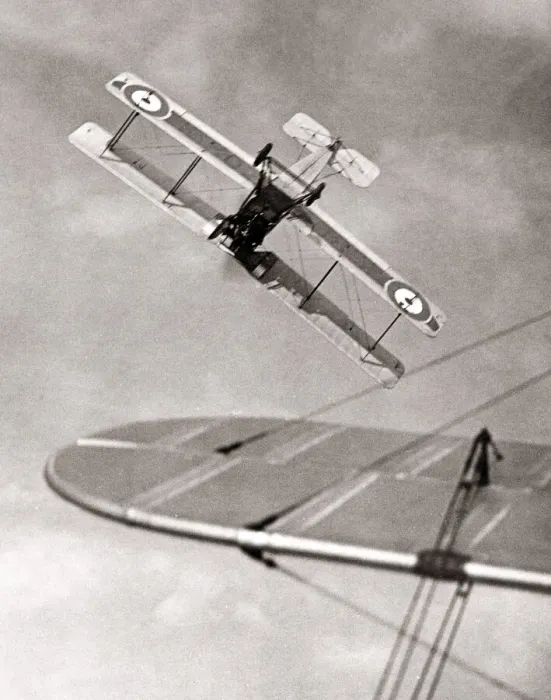 Framed Print : Aerobatics - Avro and Bristol aircraft, 1930 s Framed Print : Aerobatics - Avro and Bristol aircraft, 1930 s