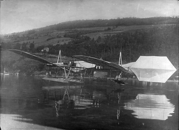 The Aerodrome as rebuilt by Curtiss