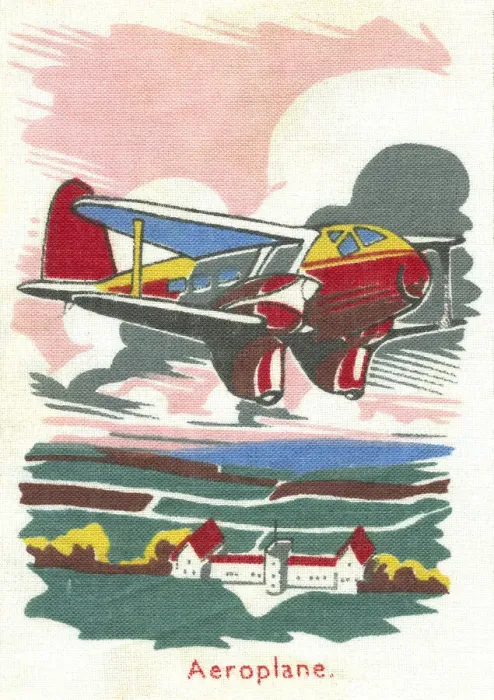 Framed Print : Aeroplane. An twin-engined bi-plane flying over the countryside Framed Print : Aeroplane. An twin-engined bi-plane flying over the countryside