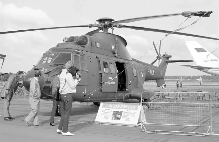 Framed Print : Aerospatiale AS332L Super Puma F-WZJN Framed Print : Aerospatiale AS332L Super Puma F-WZJN