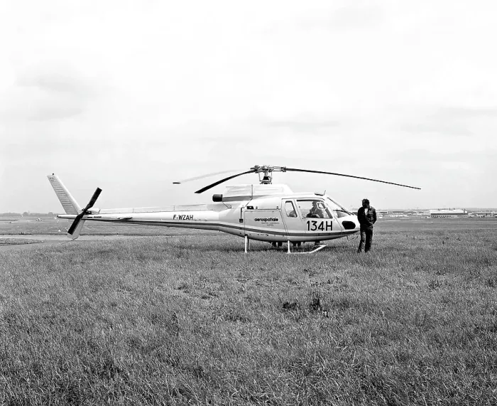 Framed Print : Aerospatiale AS350C Ecureuil F-WZAH Framed Print : Aerospatiale AS350C Ecureuil F-WZAH