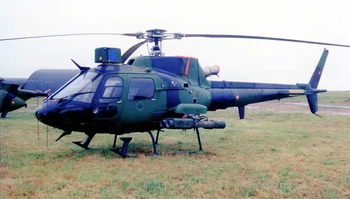 Framed Print : Aerospatiale AS550C2 Fennec P-339 Framed Print : Aerospatiale AS550C2 Fennec P-339