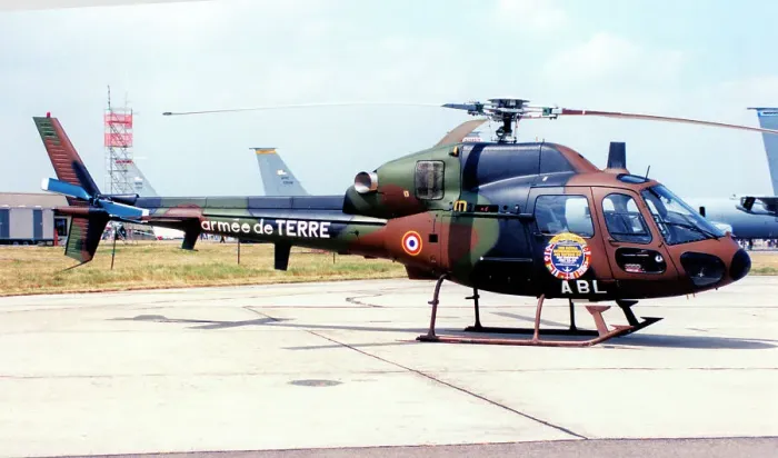 Framed Print : Aerospatiale AS555UN Fennec ABL - 5608 Framed Print : Aerospatiale AS555UN Fennec ABL - 5608