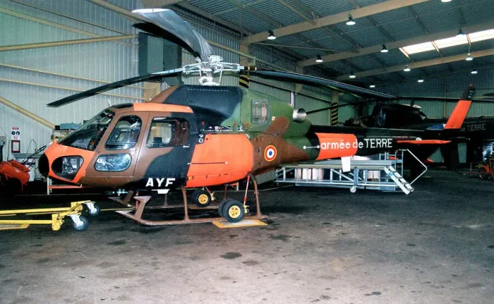 Framed Print : Aerospatiale AS555UN Fennec AYF - 5529 Framed Print : Aerospatiale AS555UN Fennec AYF - 5529
